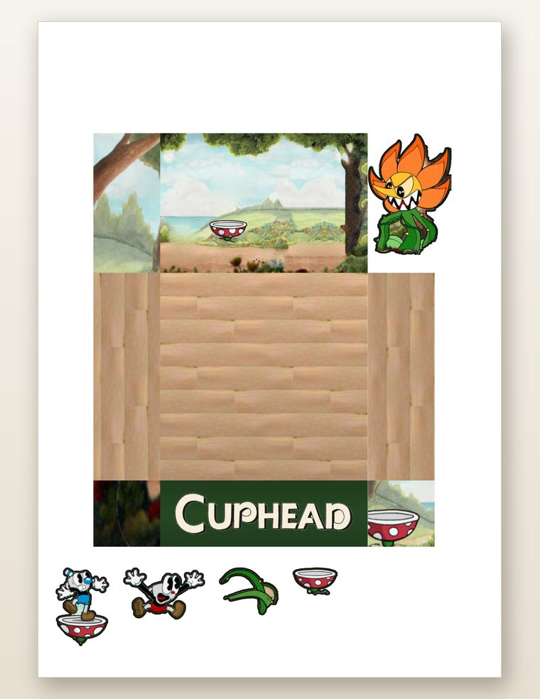 The printable sheet