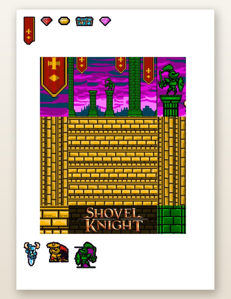 The printable sheet