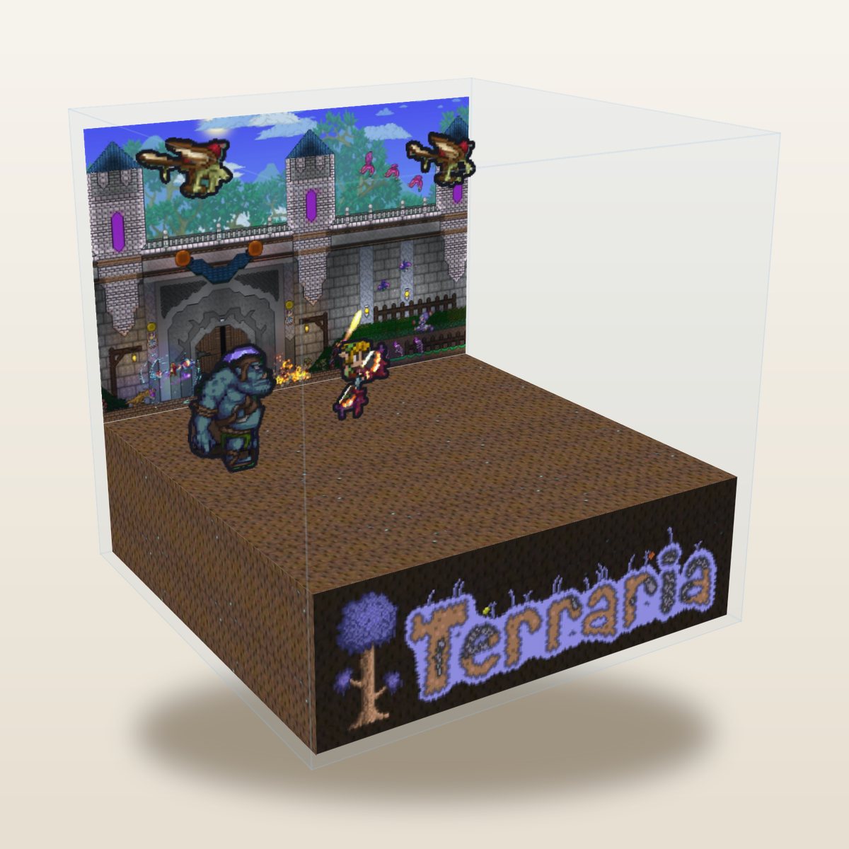 Terraria cube diorama, The Old One's Army