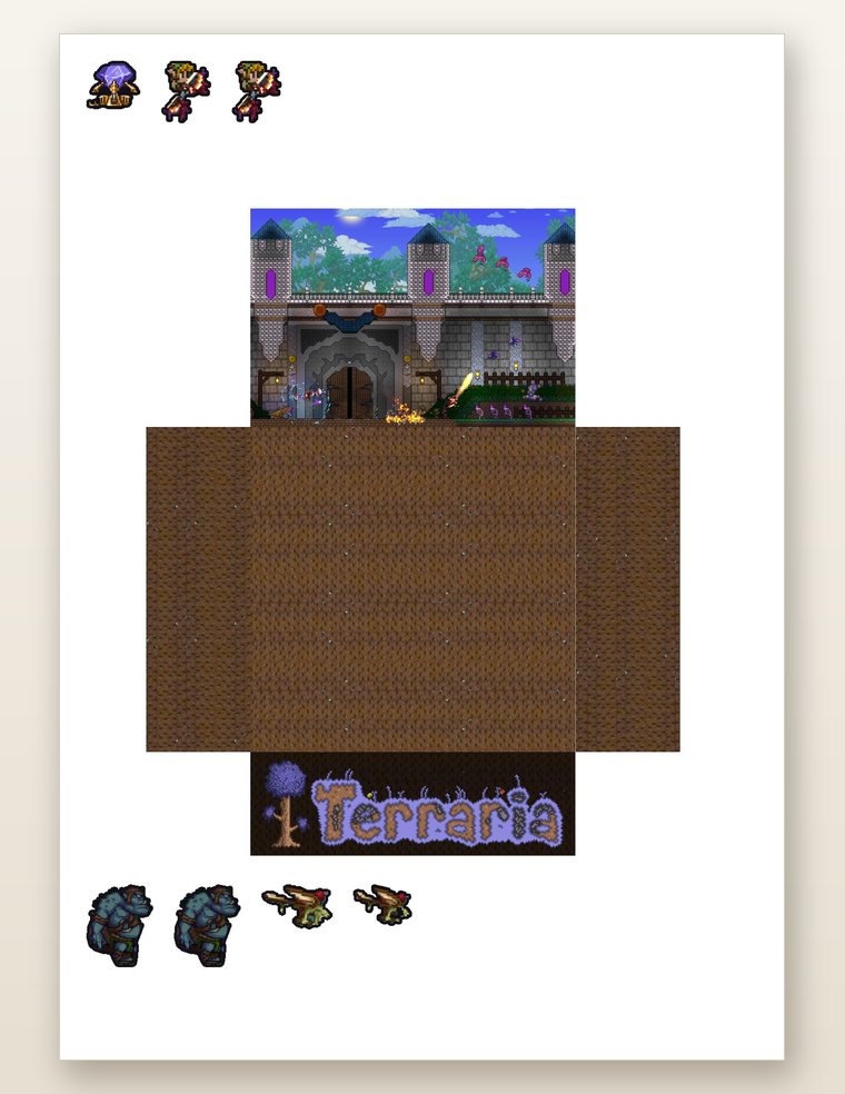 The printable sheet